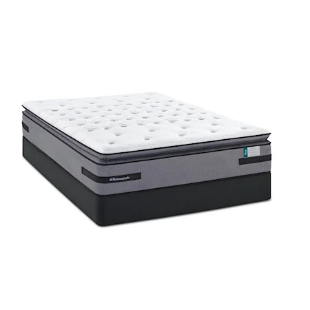 Twin Cushion Firm EPT Mattress and Low Profile StableSupport Foundation